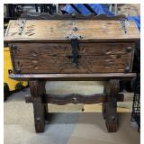 Spanish Chest 26.75" l x 27.5"H  12 D