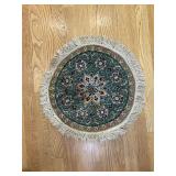 Persia 16" Round Rug Vintage