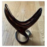 Vintage Murano Handblown Whale Tail Vase 