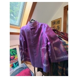 100% silk jacket from China