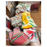 Vintage scrap fabrics 