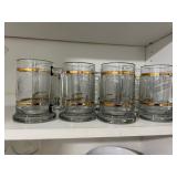 Set of 12 beer glasses DeFoe 50th anniversary