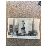 Vintage NYC Black & white postcard 
