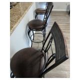 THREE Bar Stools