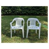 White Fishing Chairs