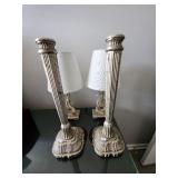 Polished Nicel Candle Set