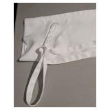 White Roll Up Curtain For Privacy