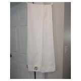 WHITE DRAPES TWO PANELS