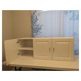 WHITE STORAGE CABINET