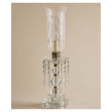 2 Antique Hurricane Lamps