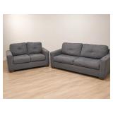 Pull Out Sofa and Love Seat 