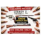 Legacy Firearms Auction Colt Smith Wesson Winchester  Ends March 3rd