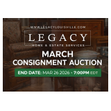 March Consignment Auction Ends Mar 26  Antiques MidCentury  Collectibles
