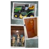 Grasons Premier Acton Lladro /Pony Express Safe/John Deere Riding Lawn Mower 3 Day Estate Sale 