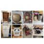 Antique Furniture, Clocks, Crocks, Glassware, Appliances, Home Decor, Lawn Mower, Tools and More