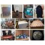 Household Furniture and Decor, Kitchenwares, Railroad & Oil Lanterns, Hull Pottery, Cast Iron, Quilt