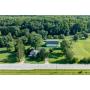36 Acres with 3 Bed Ranch Home, Detached Garage, Outbuildings with Pond  offered in 3 Tracts 