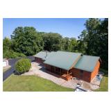 3 Bedroom Ranch on 7.167 acres with Phenomenal views of 1.4 Acre Pond with Greenhouse & Gardens for 
