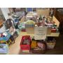 BASEMENT IS OPEN! SEWING & FABRIC HQ, MINIATURES, DOLL HOUSES, ART, QUILTS, ANTIQUES, & MORE!