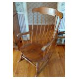 Mid-Century Cherry Rocker