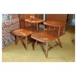 Mid Century Rockmaple End tables