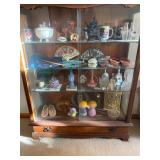 Wooden & Glass curio cabinet
