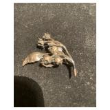 Sterling - Vintage Texico Floral Sterling Silver Brooch