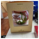 Hallmark Keepsake Muppets Christmas ornament featuring Kermit the Frog