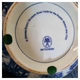 MOTTAHEDEH Blue & White Canton Monteith Asian China bowl