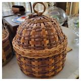 hand-woven basket
