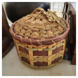 hand-woven basket