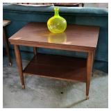 Mid Century Walnut Formica Top End Table / Side Table ( have 2)