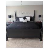 American Signature Plantation Cove Canopy King size Bed