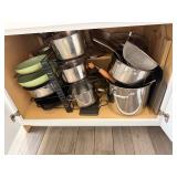 pots and pans & Pot and Pan Storage Rack