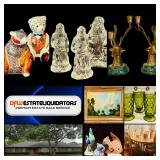 Incredible Dallas Estate Sale! Herend, Faberge, Sabino, Paintings, Brass, Fine Furniture & More!  