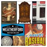 Bidding Ends Friday! ~Incredible *Online Only* Weatherford Gallery Auction! Fine Furniture, Collectibles, Coins, Memorabilia, Antiques, Vintage, New Merchandise, Home Improvement & More!