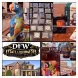 This Fri & Sat! ~Incredible Rockwall Estate Sale! Coins, Stamps, Orig. Paintings, Fine Furniture, Golf, Unique Accents, Nice Appliances, Outdoor, Contemporary & Much More!