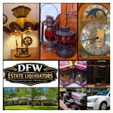 This Fri & Sat! ~Incredible Gun Barrel City Estate Sale! Ford Focus w/35k miles, Suzuki Outboard, Huskvarna Riding Mower, Swung Vases, Tools, MCM, Collectibles, Fishing & More!
