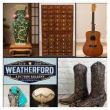 Bidding Ends Fri! ~Incredible *Online Only* Weatherford Gallery Auction! Fine Furniture, Collectibles, Memorabilia, Antiques, Vintage & More! Local P/U & Ship Avail.