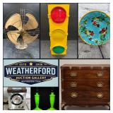 Incredible *Online Only* Weatherford Gallery Auction! Fine Furniture, Collectibles, Memorabilia..