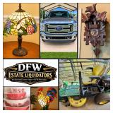 HUGE Weatherford Estate Sale! F250, Golf Cart, Vintage Pyrex, Tools, Fashion, Appliances & More! 