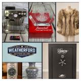 Bidding Ends Fri! ~Incredible *Online Only* Weatherford Gallery Auction! Fine Furniture, Antiques, Collectibles, Vintage, Artwork, Memorabilia & More! Local P/U & Ship Avail.