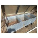 Galvanized drink Bin
