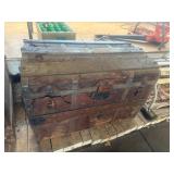 Vintage Wood Trunk