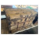 Antique Wood Trunk