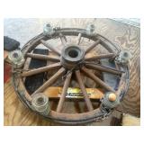 Real Wagon Wheel Light