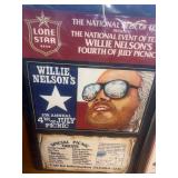 Lone Star Beer Willie Nelson 8th Poster