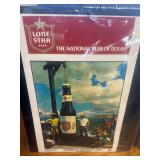 Lone Star Beer Big Catch Poster