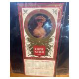 1984 Lone Star Lady Portrait Calendar Poster