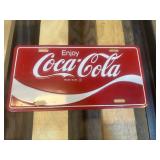 Coke License Plate